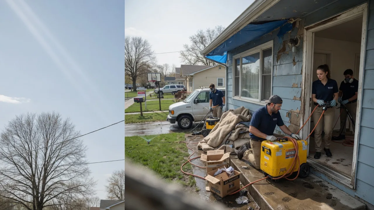 Basement Flood Cleanup in Atkinson, IL near me